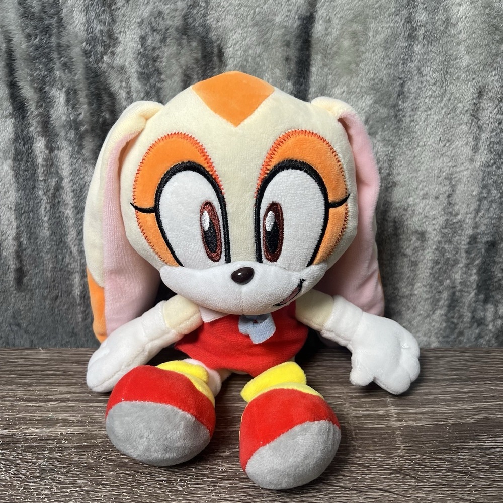 SEGA Sonic the Hedgehog Cream the Rabbit Bunny Plush 10"